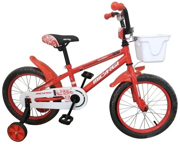 Bicicleta BMX para niños de 16" con ruedas de entrenamiento guardabarros protector de cadena cesta bicicleta para principiantes Foto 2 de 2