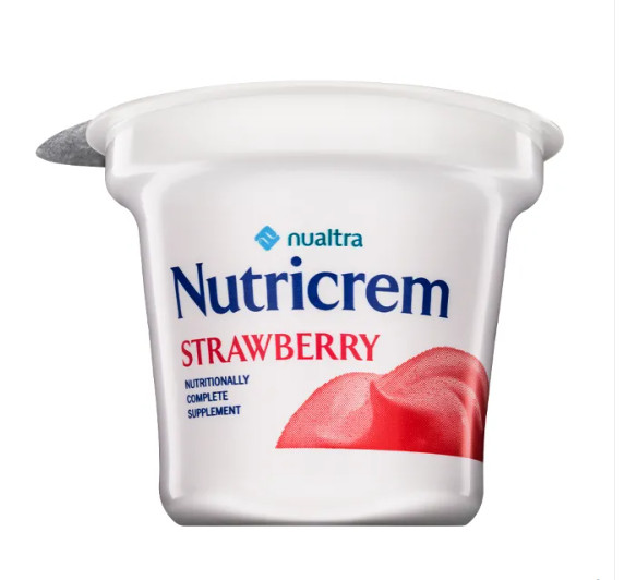 Nualtra Nutricrem Strawberry (4 x 125g Pots) - Free P&P