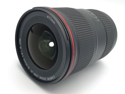 Near Mint Canon EF 16-35mm F/4 L IS USM Wide Angle Zoom Lens Made