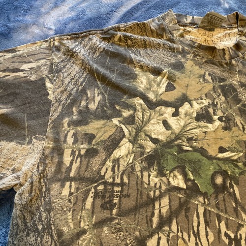 Jerzees Outdoors Camo Long Sleeve T-Shirt Men’s 2XL Pocket Tee Ribbed Knit Cuffs - Picture 3 of 22