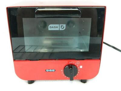 DASH Mini Toaster Oven Cooker for Bread, Bagels, Cookies, Pizza, Paninis  More