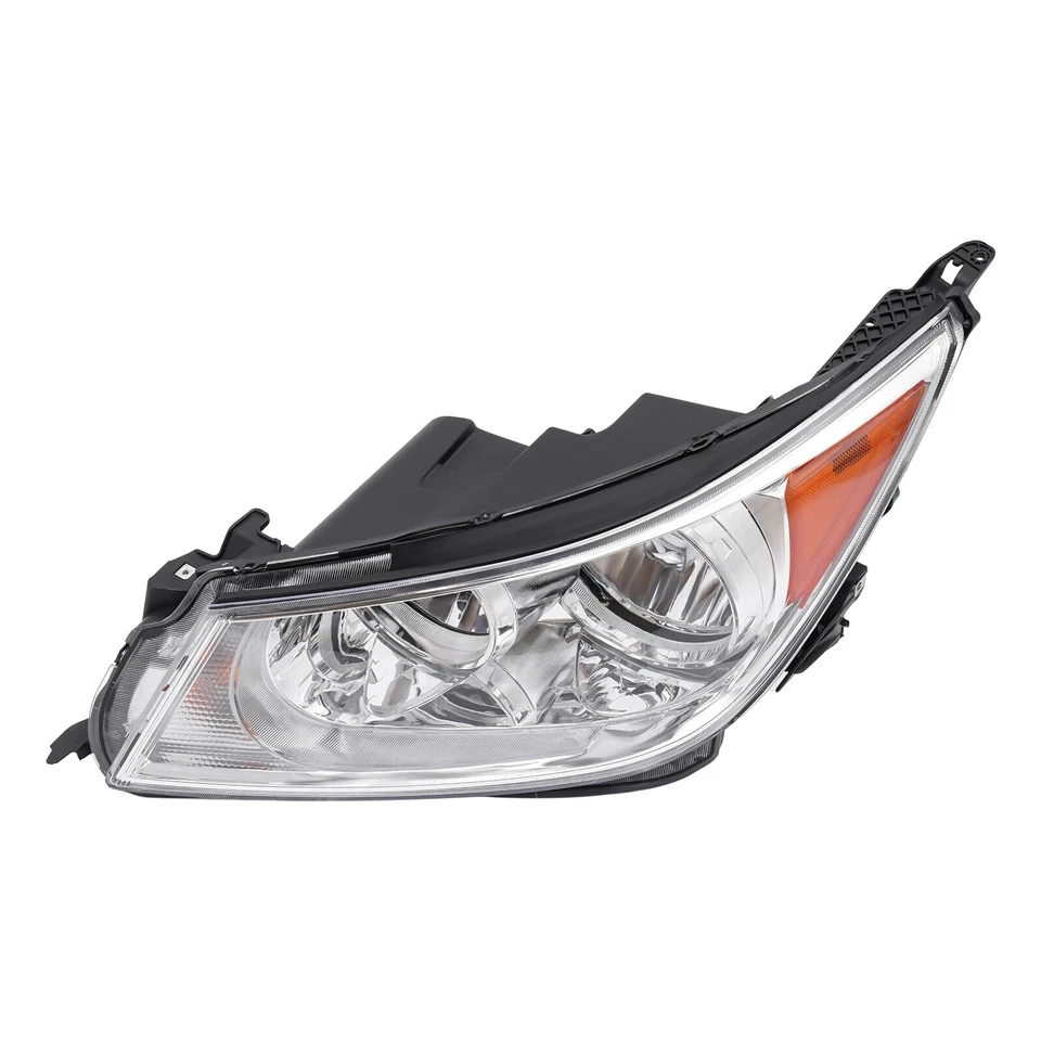 Halogen Headlight For 2010-2013 Buick LaCrosse Chrome w/ Bulb Left& Right Pair Foto 2 de 4