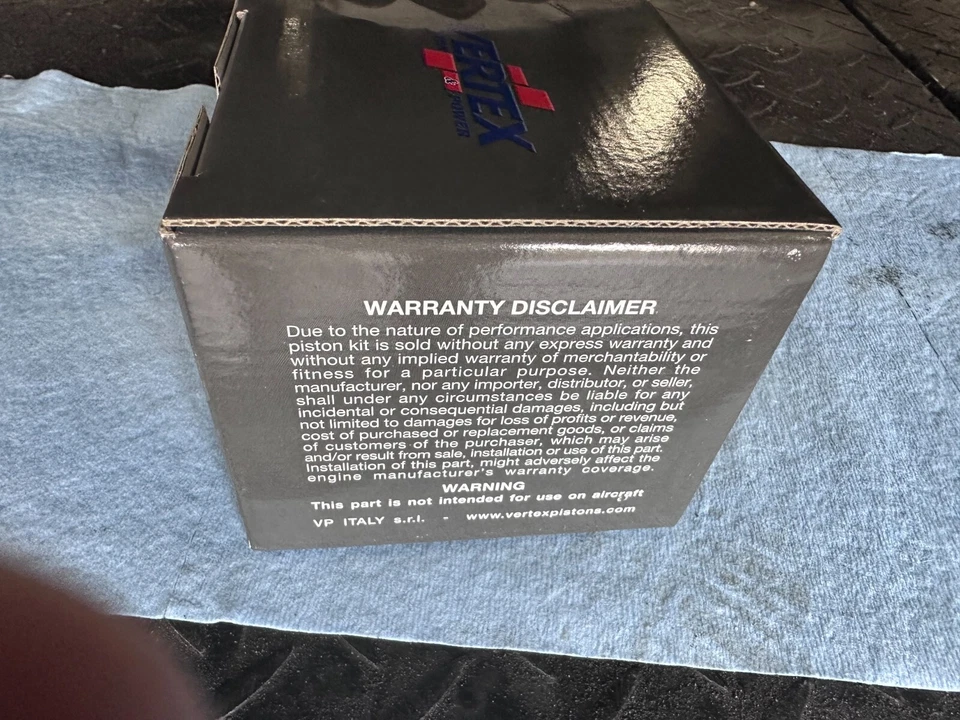 Комплект поршней Vertex 23003B HONDA CERF450R 04-08 CRF450X 05-18 STDBORE ТОЧНАЯ КОПИЯ PRO - Изображение 4 из 4