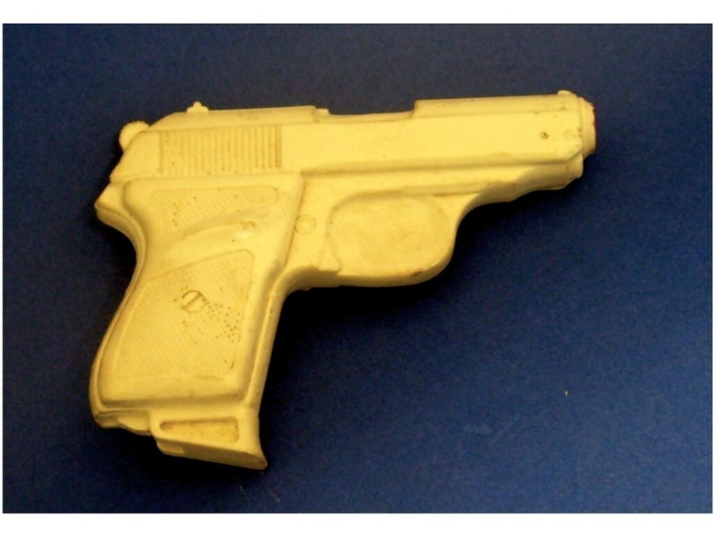 PPK .380 Holster Mold (dummy gun} Cast Resin Polymer