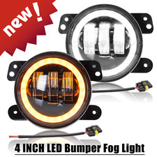 For Jeep Grand Cherokee 2011-2013 4 Inch Led Fog Lights Bumper Driving Lamps
