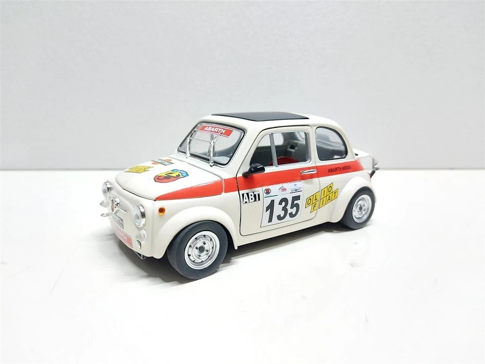 Fiat 500 Abarth 695SS Racing #135 - 1/18 Artigianale base Road Signature NO 1/16 - Immagine 4 di 4