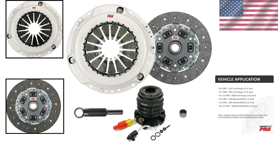 CLUTCH KIT FORD RANGER 2.2TDCi 3.2TDCi 2011 on 270mm 1468026 1512917 1675978 Foto 2 de 4