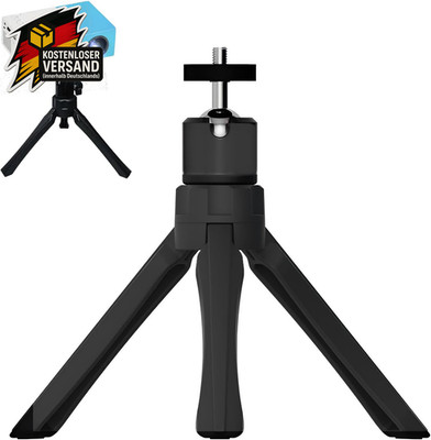 Mini Beamer Stativ mit 360° Drehung für Kamera & Smartphone, höhenverstellbar