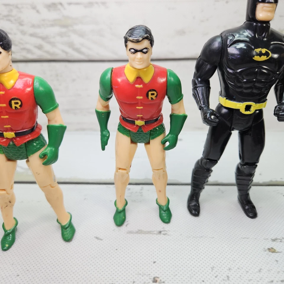 ToyBiz DC Batman Super Heroes Lote De 5 Figuras De Colección 1989 Robin Lex Batman Foto 4 de 4