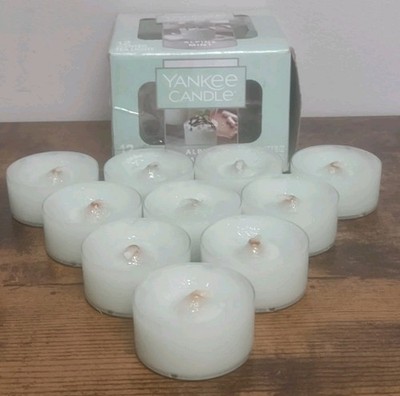 Yankee Candle Alpine Mint Scented Tea Light Candles Open Box Of 10