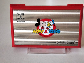 Nintendo DM-53 Game and Watch Mickey and Donald Console Japan Used #34166762