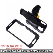 For Zebra TC22 TC27 Trigger Handle w/ Protective Case PN: TRG-TC2L-SNP1-01