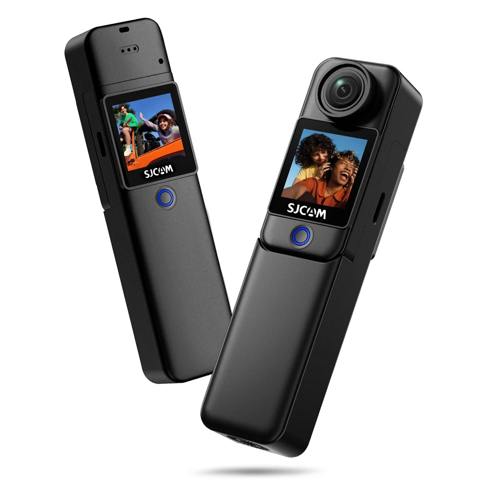 Cámara de acción SJCAM 4K estabilizador de 6 ejes portátil grabadora de video cámara negra Foto 3 de 4