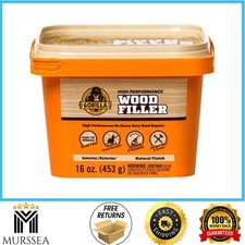 16 oz. Natural Wood Filler Tub , Shrink and Crack Resistant