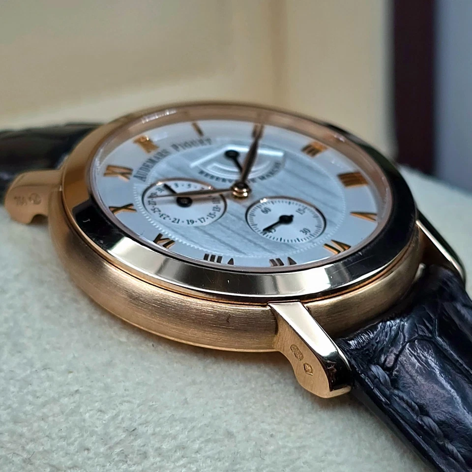 Audemars Piguet Jules Audemars 36 mm segundos pequeños, oro rosa de 18 k ¡Juego completo! Foto 4 de 4