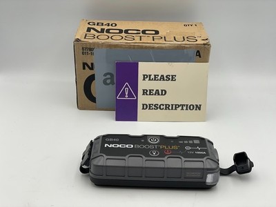 NOCO Boost GB40: 1000A UltraSafe Jump Starter - READ/FOR PARTS