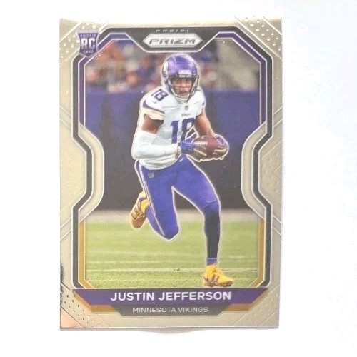 2020 Panini Prizm #398 Justin Jefferson RC (VIKINGS) !!