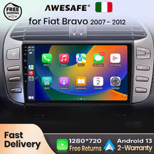 Autoradio Per Fiat Bravo 2007-2012 32GB CarPlay AndroidAuto Wireless WIFI RDS
