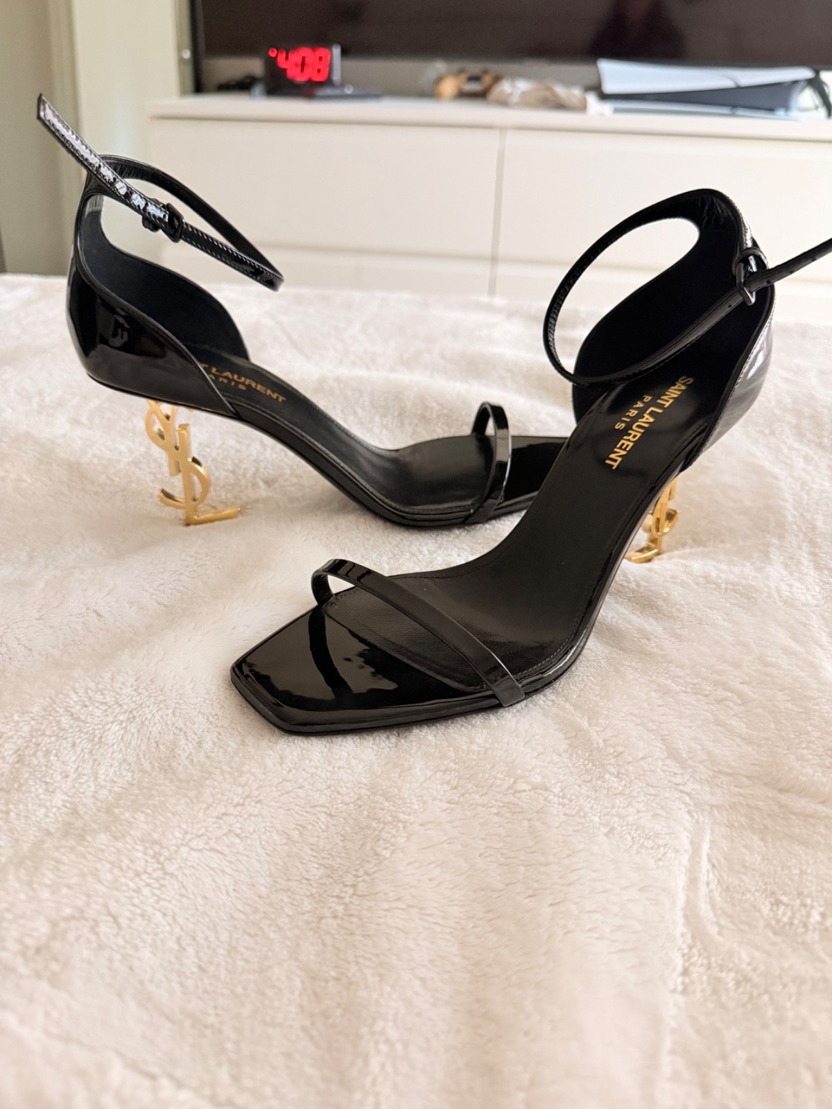 YSL opyum heels 85mm