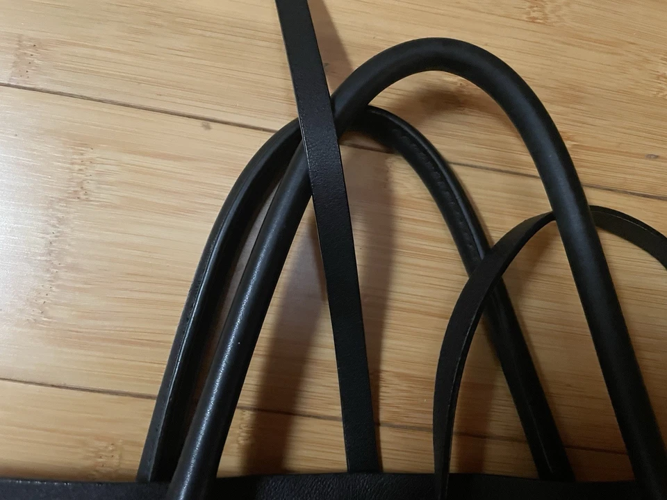 MICHAEL KORS COLLECTION MIRANDA BOLSO GRANDE CUERO NEGRO Foto 4 de 4