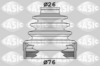 Sasic Faltenbalgsatz Antriebswelle 1904019 FüR Renault Laguna DZ0 Megane 3 BT0 2