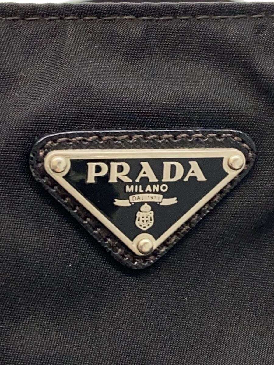PRADA Shoulder Bag Nylon Black Plain — image 5