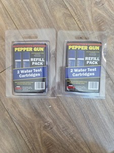 Mace Pepper Gun  Practice Water Cartridge -4 total