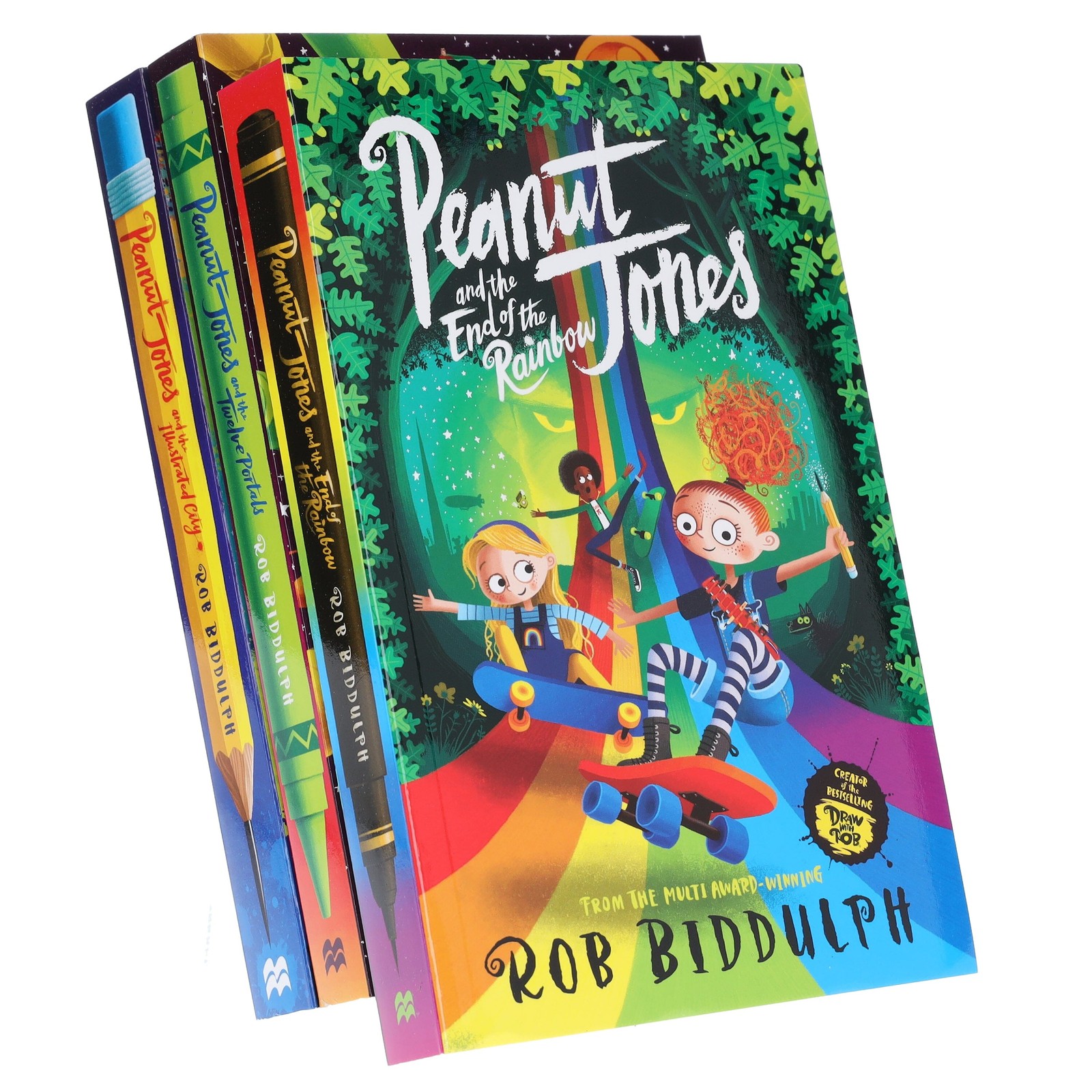 Peanut Jones Series By Rob Biddulph 3 Books Collection Set - Ages 8-11 - PB