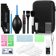 Camera Lens Cleaning Kit 14pcs Air Blower Pen Brush Cloth For SLR Mirrorless