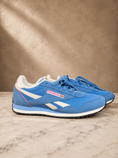 Reebok Classic Sz 10 AZ Retro Running Sneakers Blue Women  s Vintage 70s Style Ne