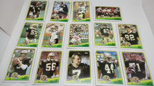 New Orlean SAINTS featuring Bobby Hebert NFL Topps 1988 LOT Football Cards