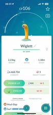 Pokémon Go | Shiny Wiglett  | Trade Unregistered 1M Dust  - Read description