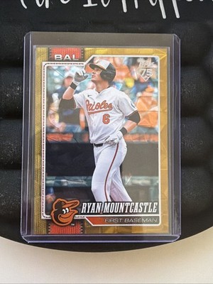 2026 Topps Series 2 Ryan Mountcastle Gold Diamanté # d 43/50 SSP
