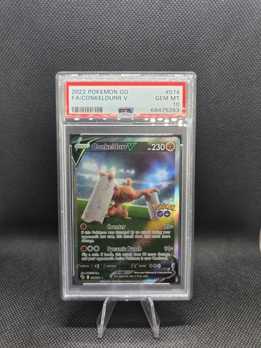 Conkeldurr V graded PSA 10 for sale on eBay