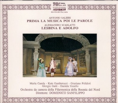 Antonio Salieri: Prima La Musica... - Orchestra da Camera della Filar... CD 3VVG