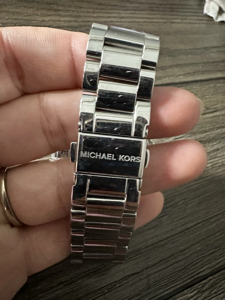 mk watch women silver - Image 3 of 4