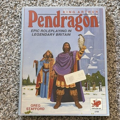 Chaosium Inc. King Arthur Pendragon Third Edition Epic Role Playing Game 1993