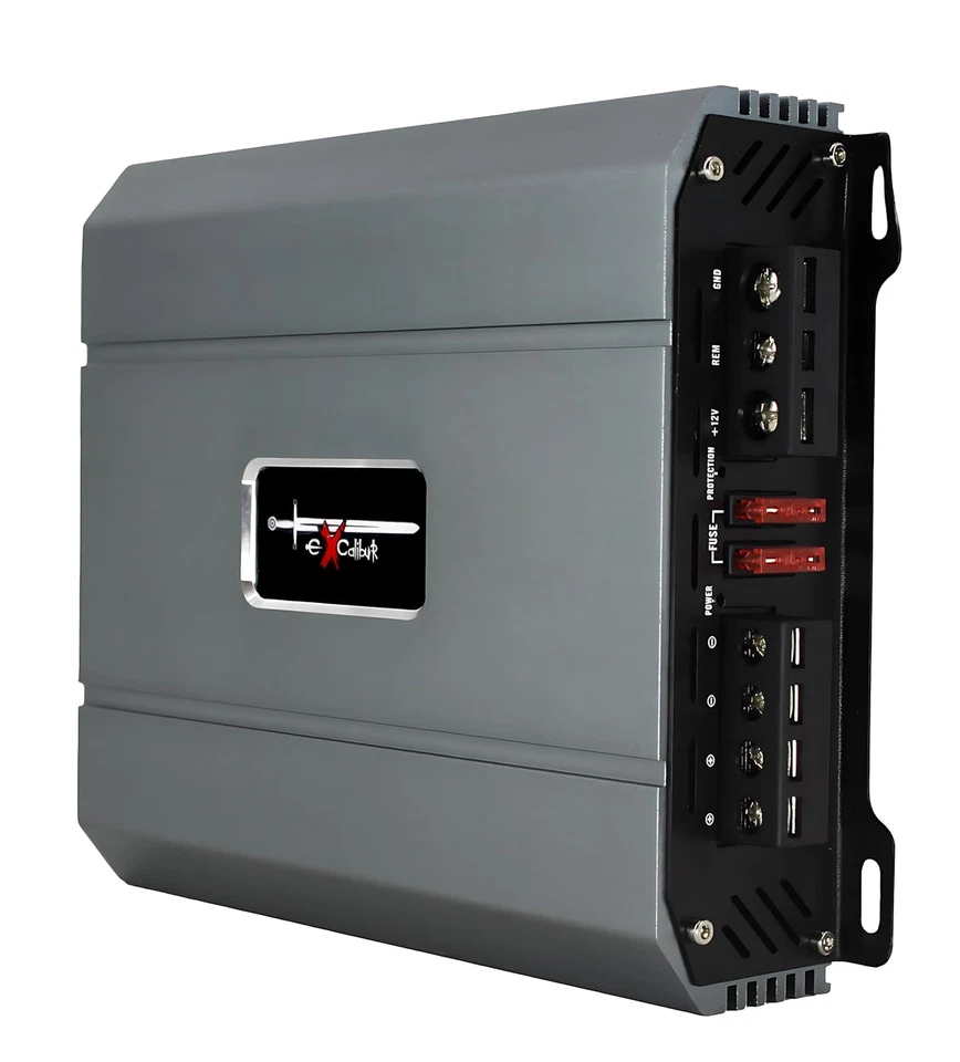 X275.2 Amplificatore Audio Auto 2 Canali Stereo 2X650W Con Bass-Boost 12 Db, Amp - Immagine 3 di 4