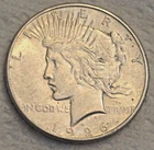1926 US Peace Silver Dollar $1 - AU