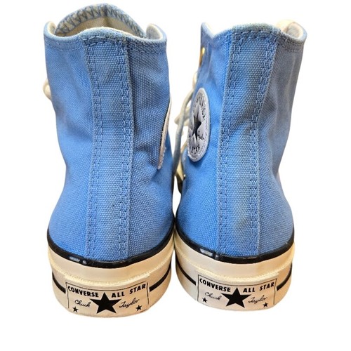 Scarpe alte Converse Chuck Taylor All Star blu cielo tela uomo 4 donna 6 US - Foto 4 di 8