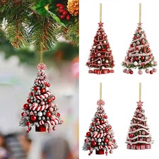 1Pcs Christmas Tree Hanging Ornaments Pendant Xmas Decoration Home Table Decor G