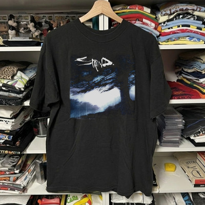 Staind Break The Cycle Band Schwarzes Kurzarm Unisex T-Shirt Größe S-3XL
