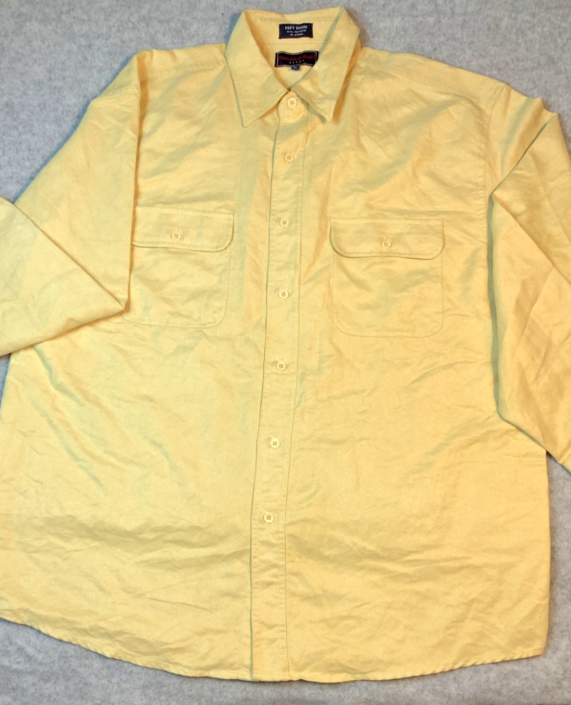 Preswick Moore Shirt Soft Faux Suede Polyester Long Sleeve P14x image 2