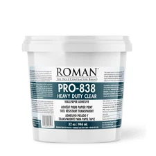 Roman Products Heavy Duty Wallpaper Adhesive, Commercial Grade for Heavy Wall Ha
