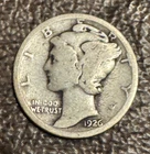 1926-P Mercury Dime Silver Circulated Uncertified US Coin