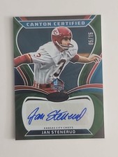 2025 Certified Jan Stenerud Canton Signatures Green Auto /15