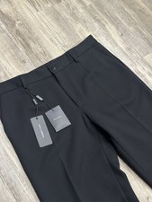 DOLCE & GABBANA Men’s Tailored Trousers NWT Black Sz 50 | 34 US GYZMHT