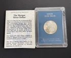 1921 Morgan Silver Dollar In Capital Plastic Holder