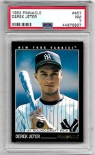 1993 Pinnacle Derek Jeter RC #457 PSA 7 New York Yankees Rookie Card