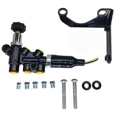 Universal Brake Proportioning Valve, Bracket, Lines Kit, Fits Wilwood 260-13190